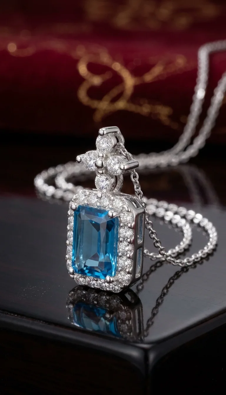 The Sapphire Élan Pendant