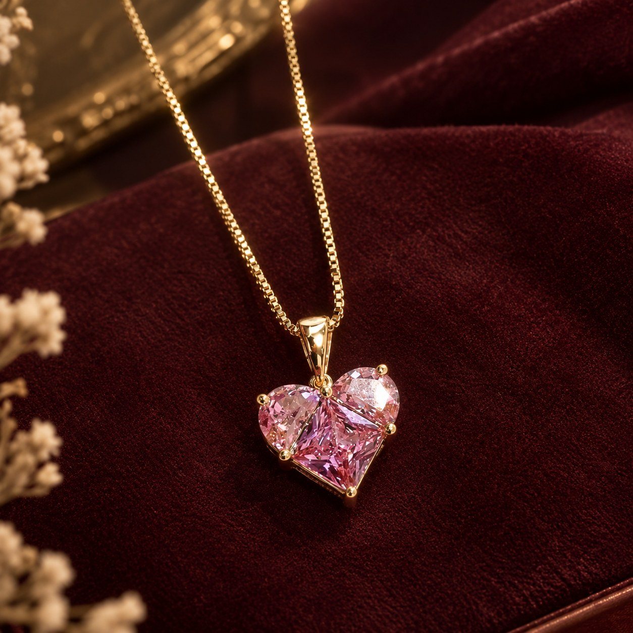 Rosé Heart Éclat