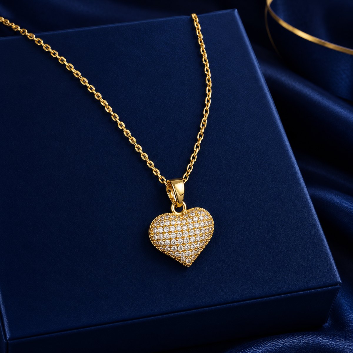 Cœur Pavé Pendant